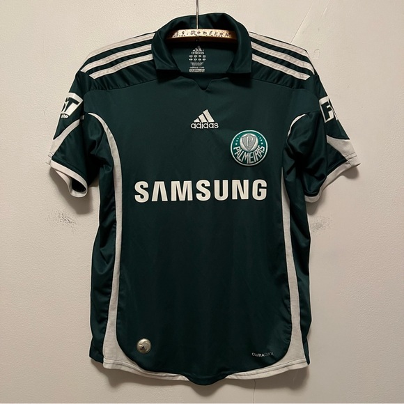 adidas Other - Adidas Palmeiras Green Soccer Football Jersey Size 14A Boys XL